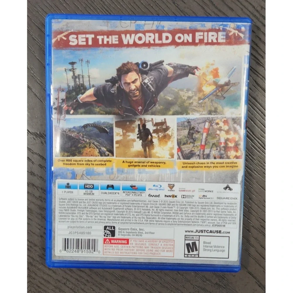 PS4 - Just‎ Cause 3